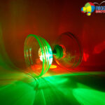 triple bearing diabolo led glow shabbat toys