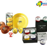 cirque du soleil packaging custom printing juggling balls pad printed